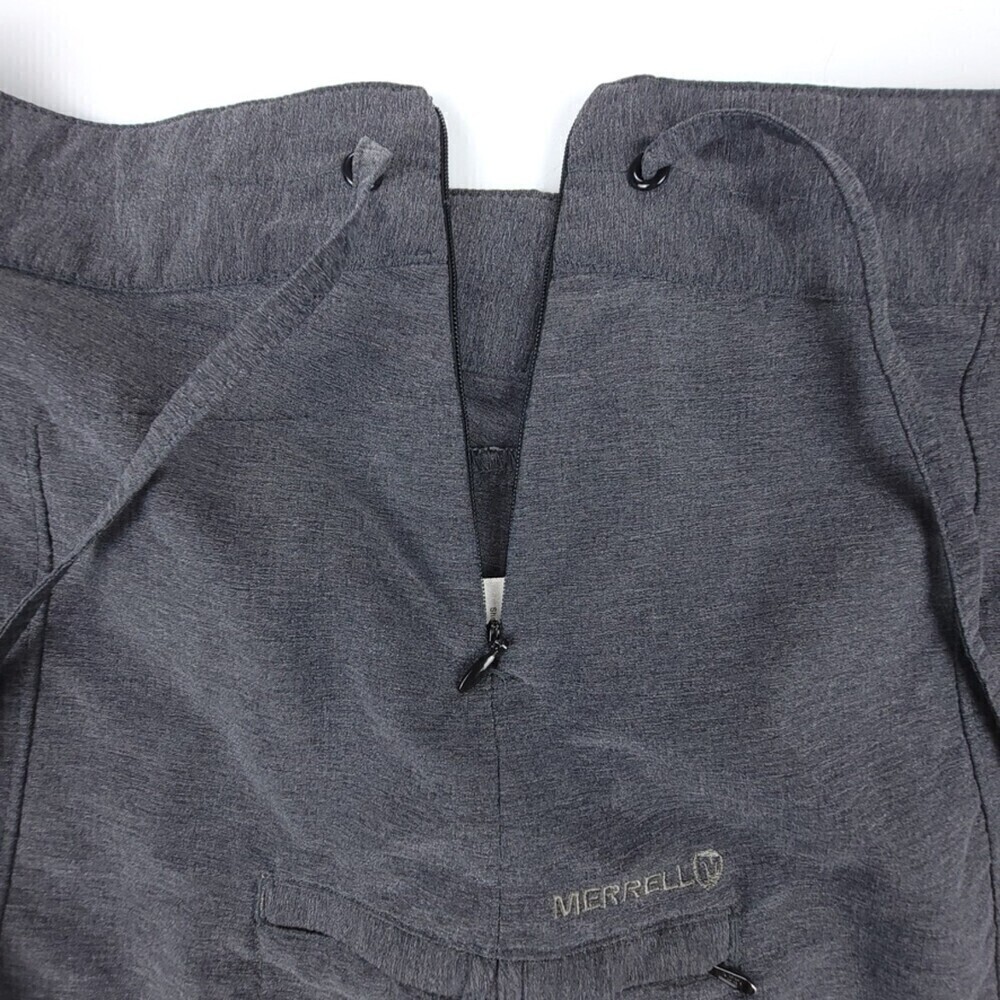 NEW Merrell Opti-Wick UPF 50 High Rise Hiking Ripstop Cargo Skirt Gray Womens 4 - Picture 7 of 9